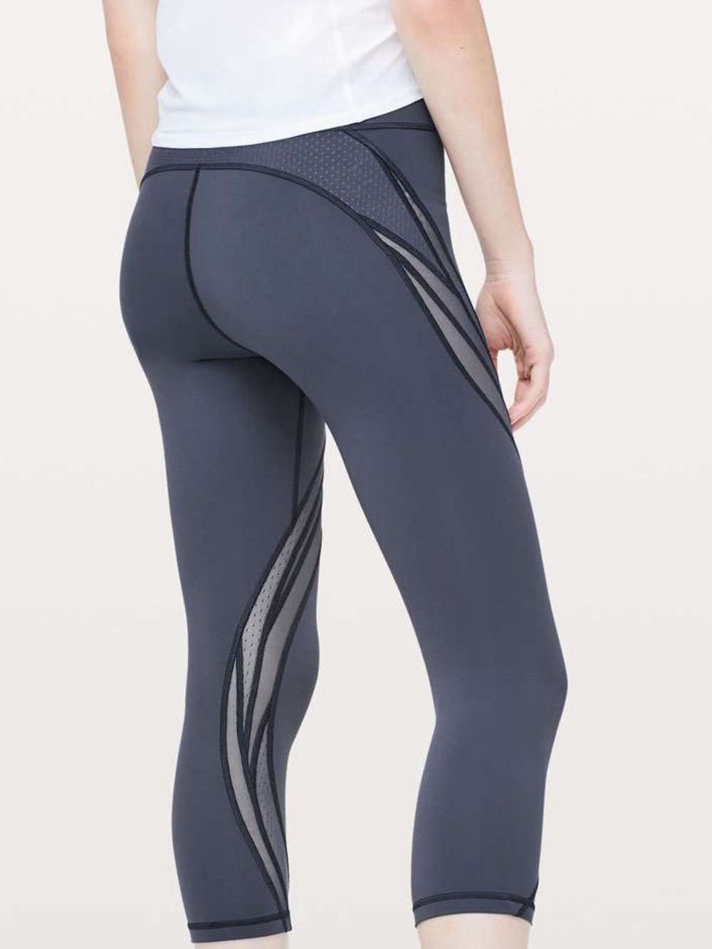 Lululemon Never Still Crop 21" Leggings Active Tight